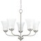 Progress Lighting Classic Collection Five-Light Chandelier P4770-09 - alternate 1